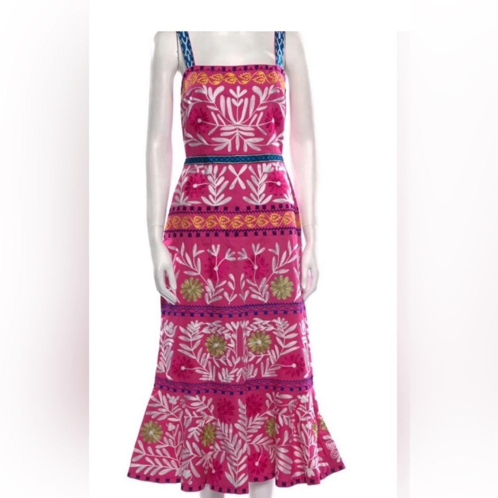 Alexis embroidered alora dress size xs